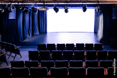 Salle de spectacle vue de haut