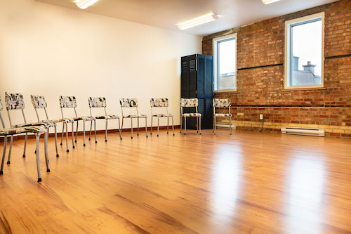Salle de cours de théatre école d'acteur de Québec